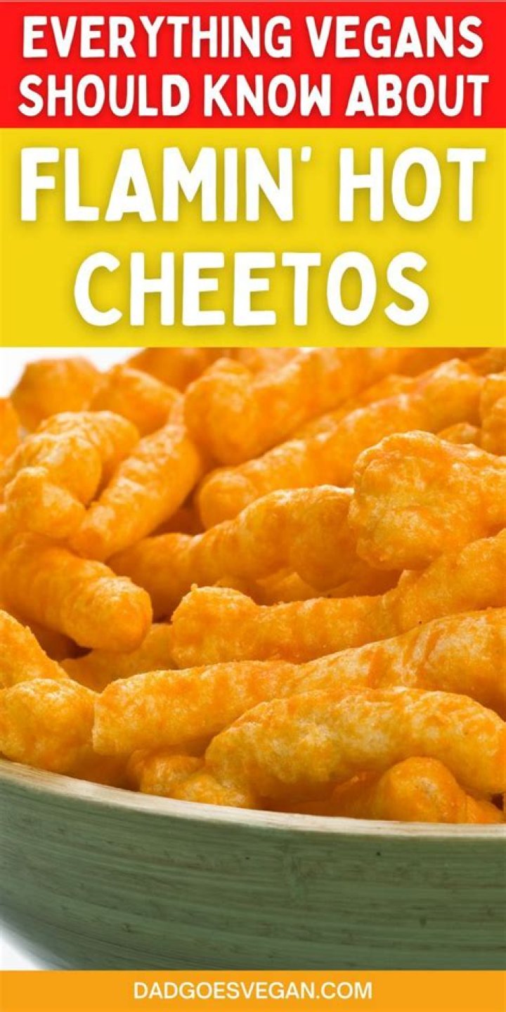 Are Hot Cheetos vegan?