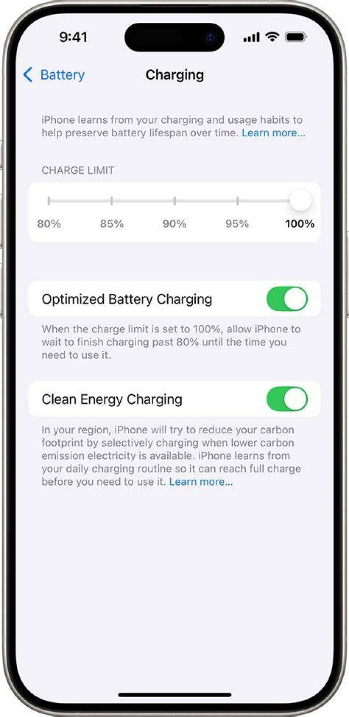 At what percent should I charge my iPhone?
