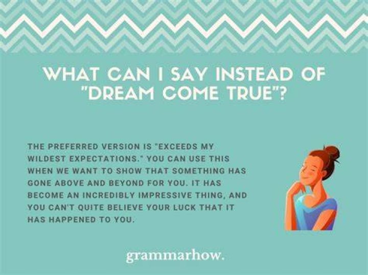 Can a dream come true?