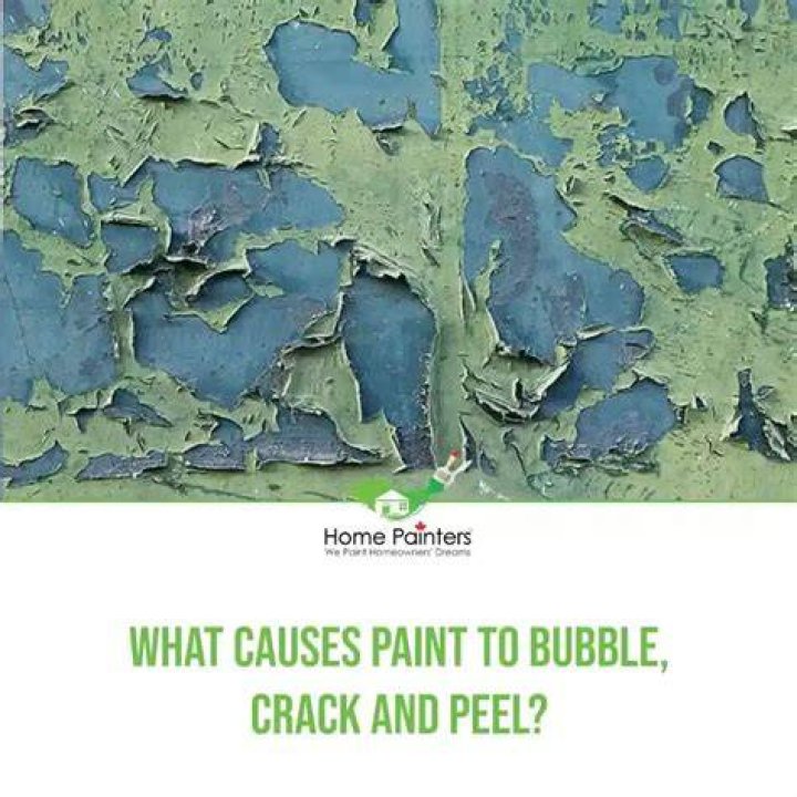 Can cold air cause paint to bubble?