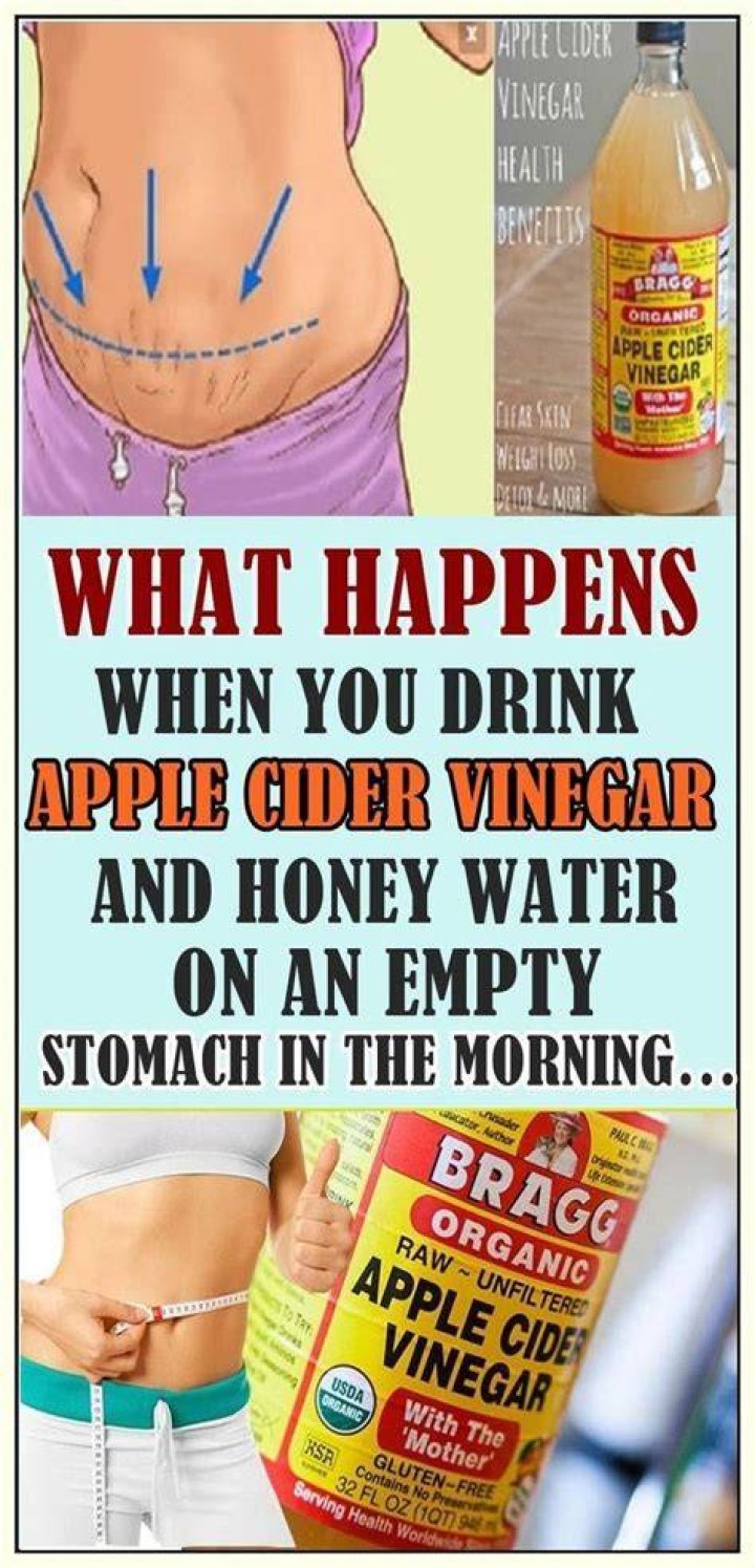 Can I drink apple cider vinegar on empty stomach?