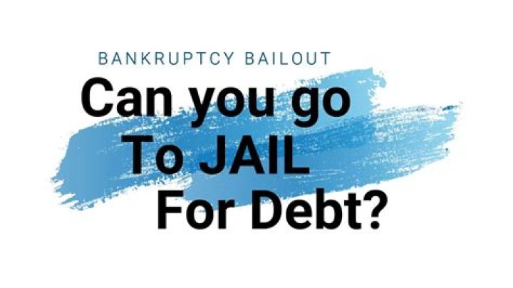 Can I go to jail for debt?