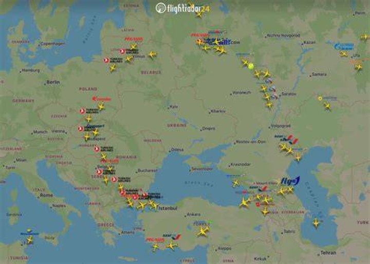 Can you fly over Russia?