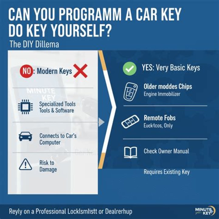 Can you program a car key yourself?