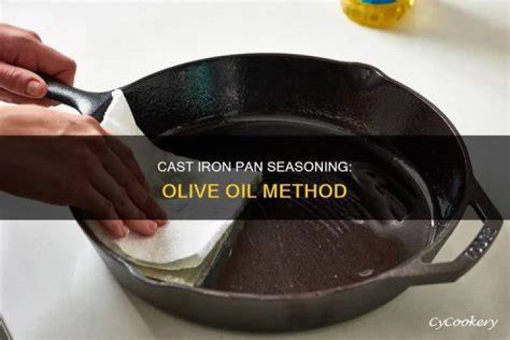 Can you use olive oil on cast iron?