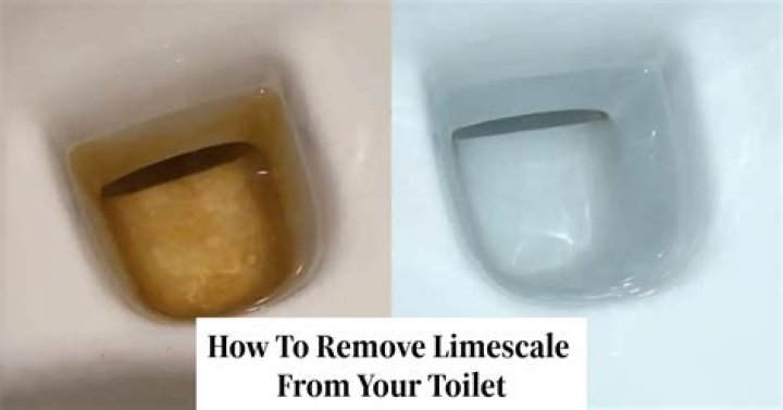 Does bleach get rid of limescale?