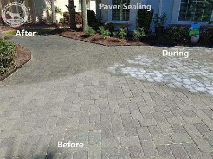 Does sealer darken pavers?