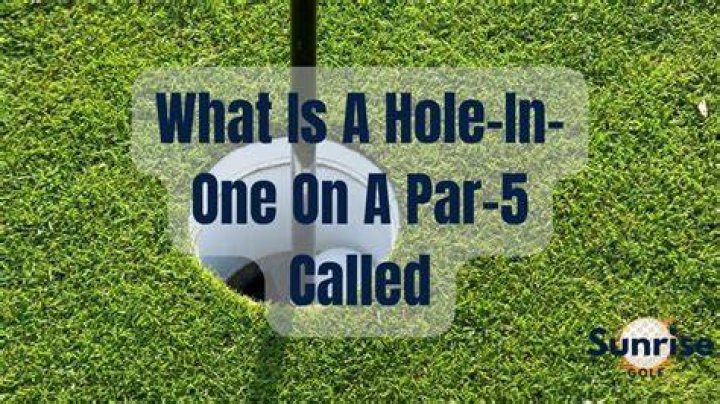 Has anyone ever shot a hole in one on a par 5?
