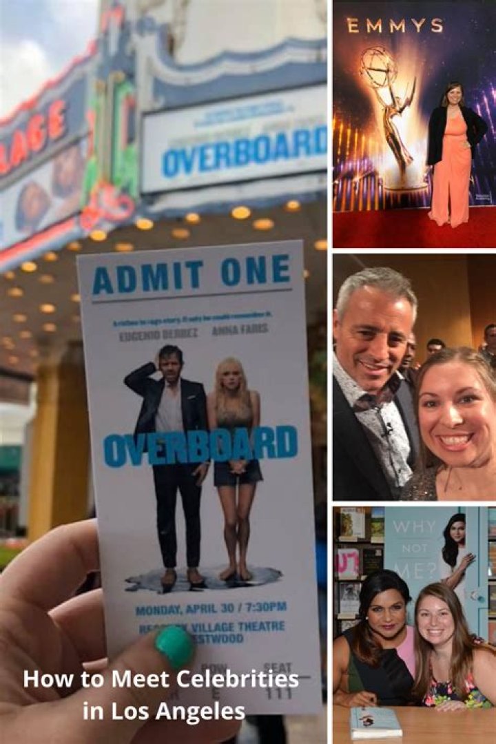 How can I meet a famous person?