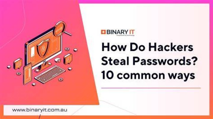 How do hackers get email passwords?