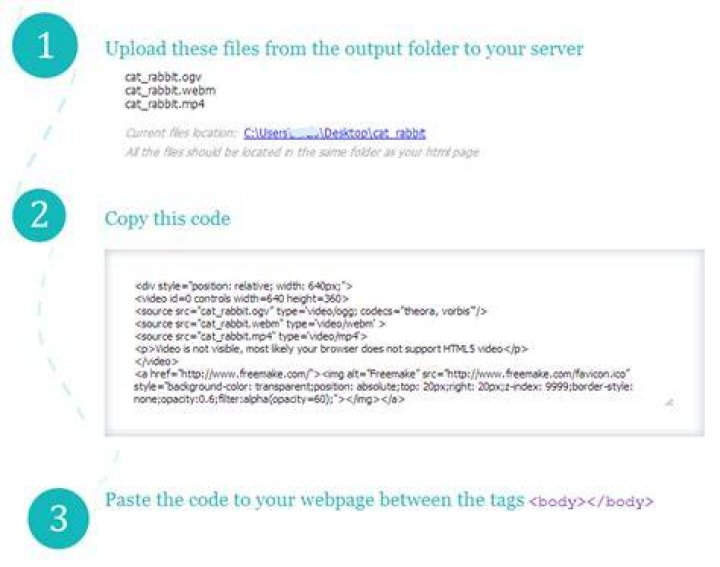How do I add HTML5 video to my website?