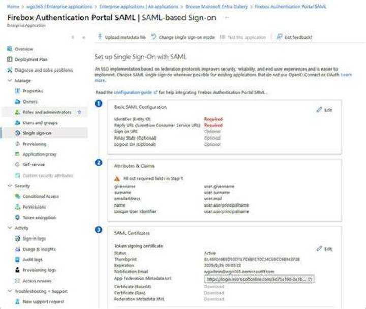 How do I fix SAML 2.0 authentication failed?