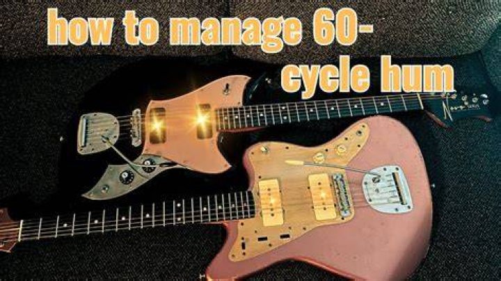 How do I get rid of 60 cycle hum?