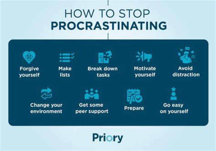 How do I stop severe procrastination?