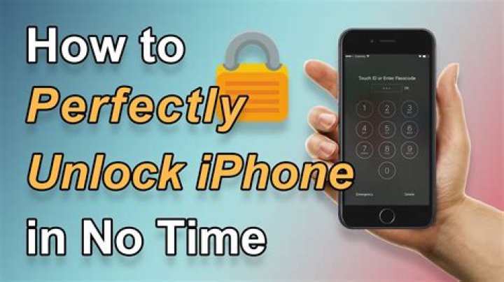 How do I unlock an old iPhone?