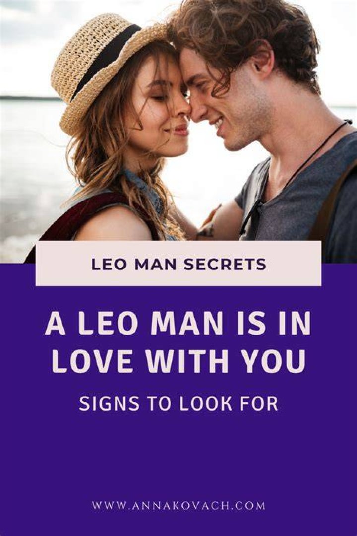 How do you know if a Leo man secretly likes you?