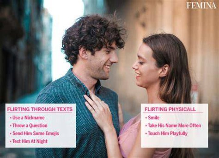 How do you know if a married man is flirting with you over text?