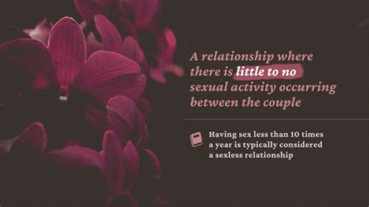 How do you start a sexless relationship?