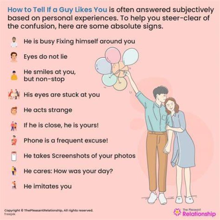 How do you tell if a guy is testing you?