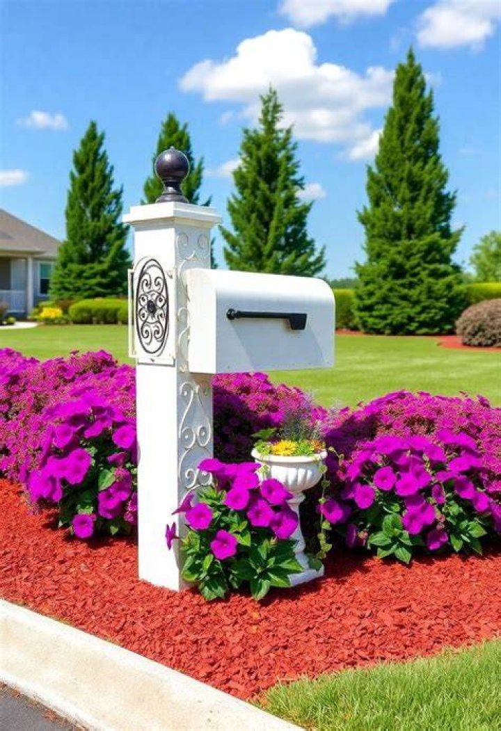 How I can decorate around my mailbox?