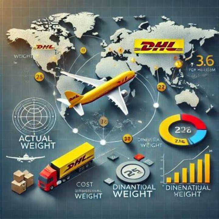 How much does DHL charge per pound?