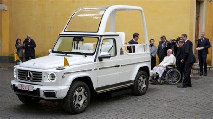 How much does the Pope's car cost?