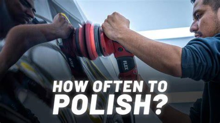 How often can I machine polish my car?