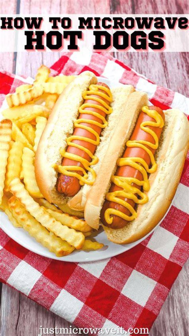 Is it better to boil or microwave hot dogs?