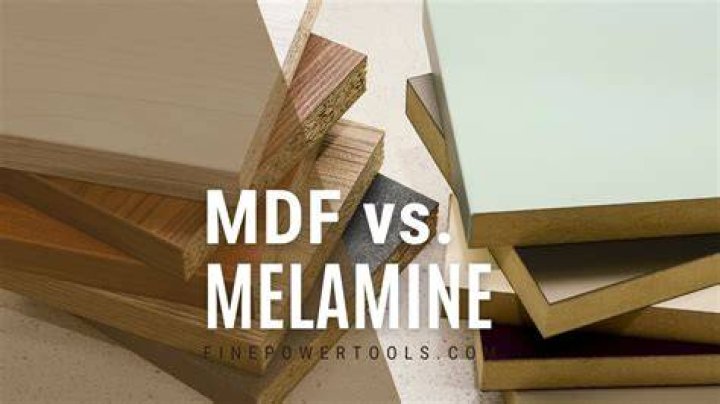 Is melamine the same as MDF?