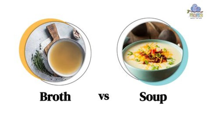 What's the difference between broth and soup?