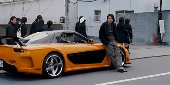 What's the orange car in Tokyo Drift?