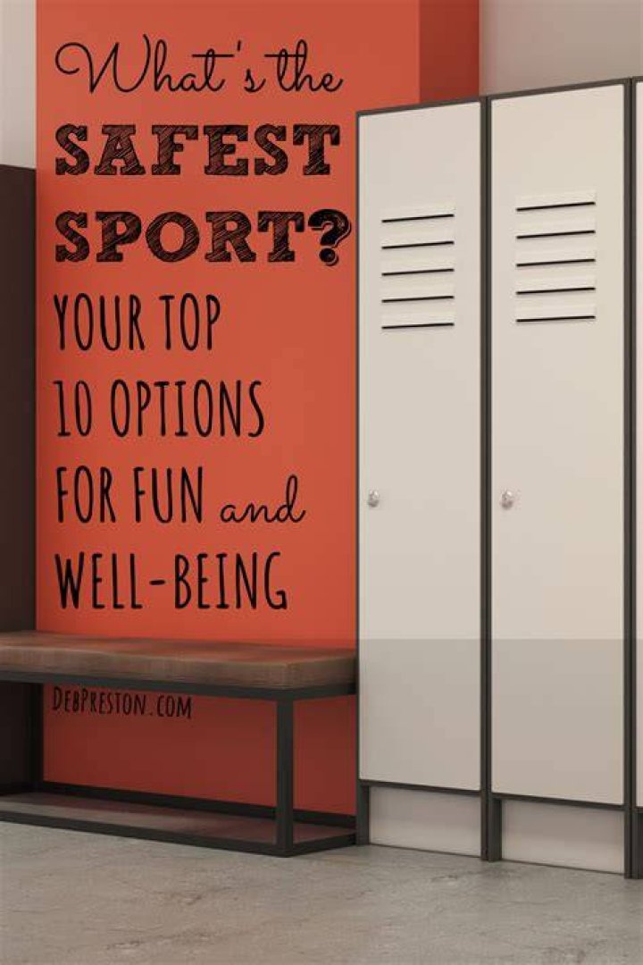 What's the safest sport?