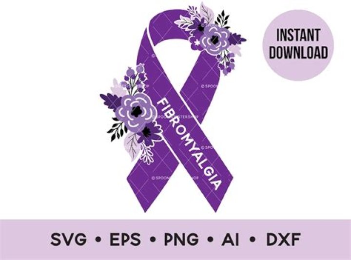What color is the ribbon for fibromyalgia?