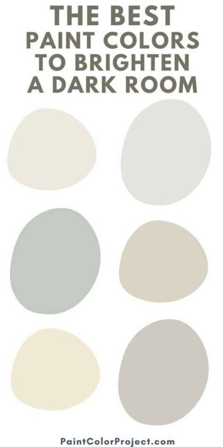 What color makes room brighter?