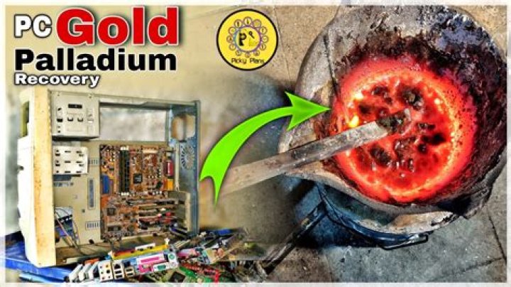 What computer parts contain palladium?
