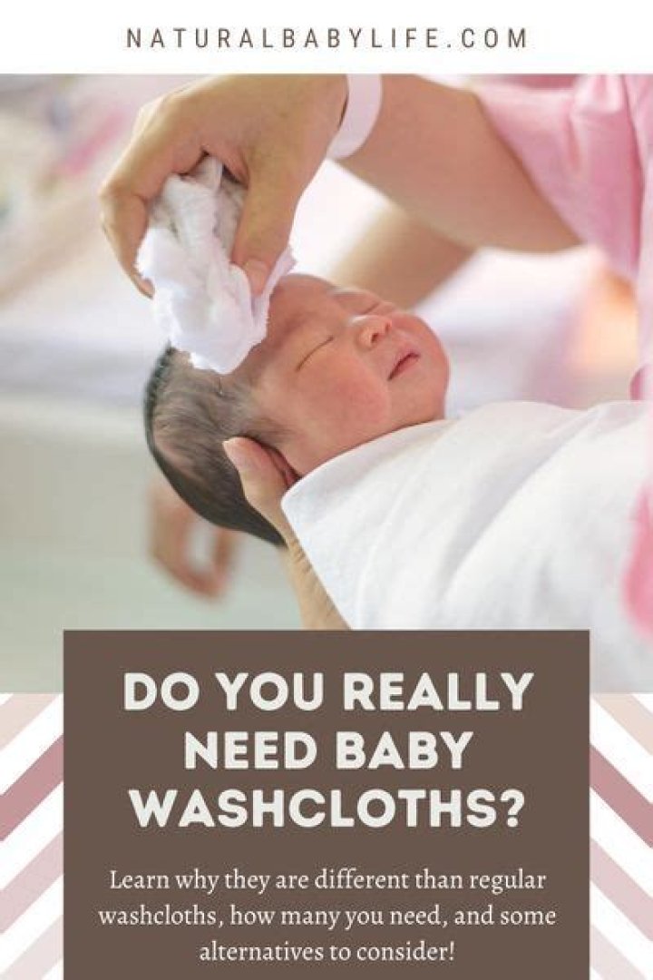What do you do with washcloths?