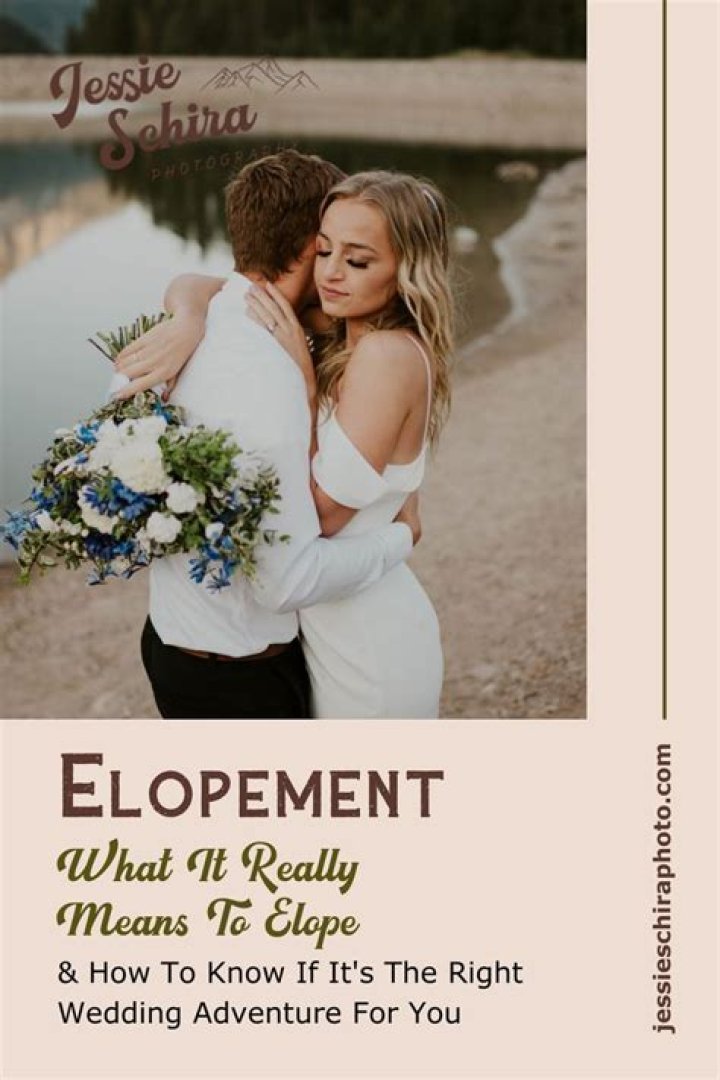 What does elopement mean now?