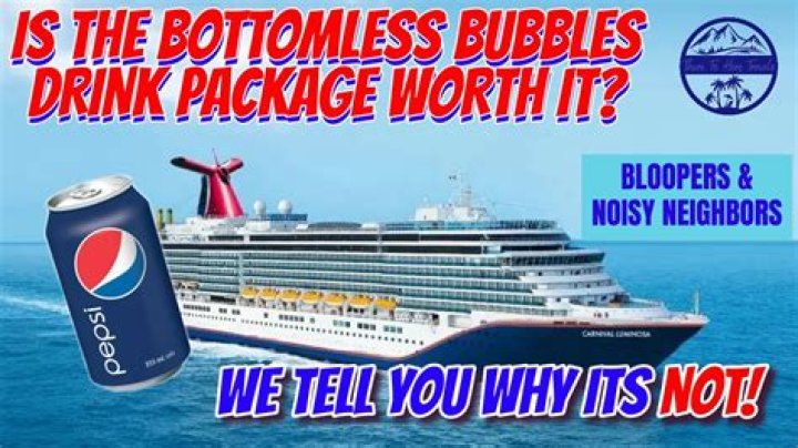 What drinks are included in bottomless bubbles?