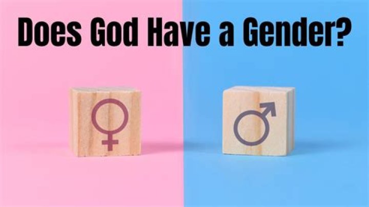 What gender is God in Christianity?