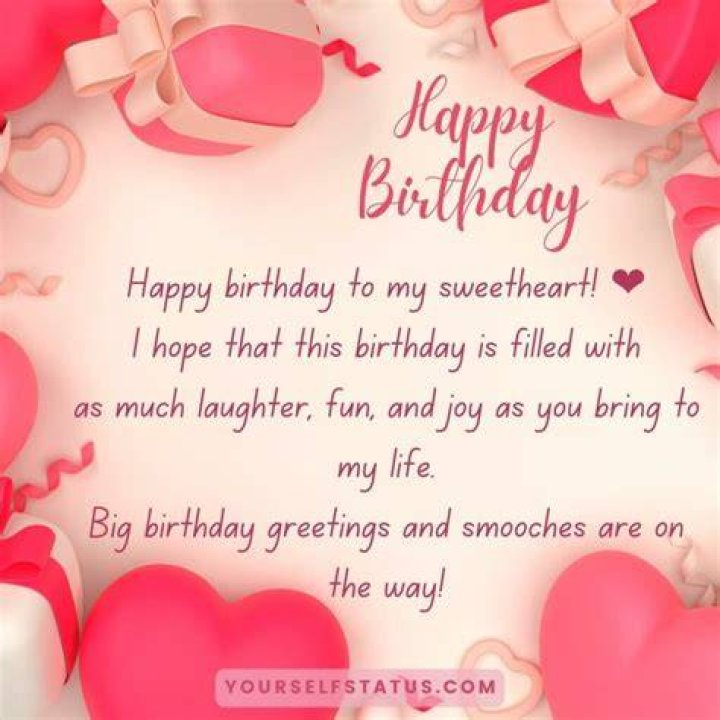 What is a heartfelt birthday message?