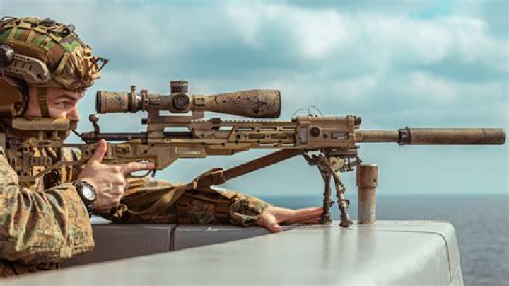 What is a Marine sniper called?