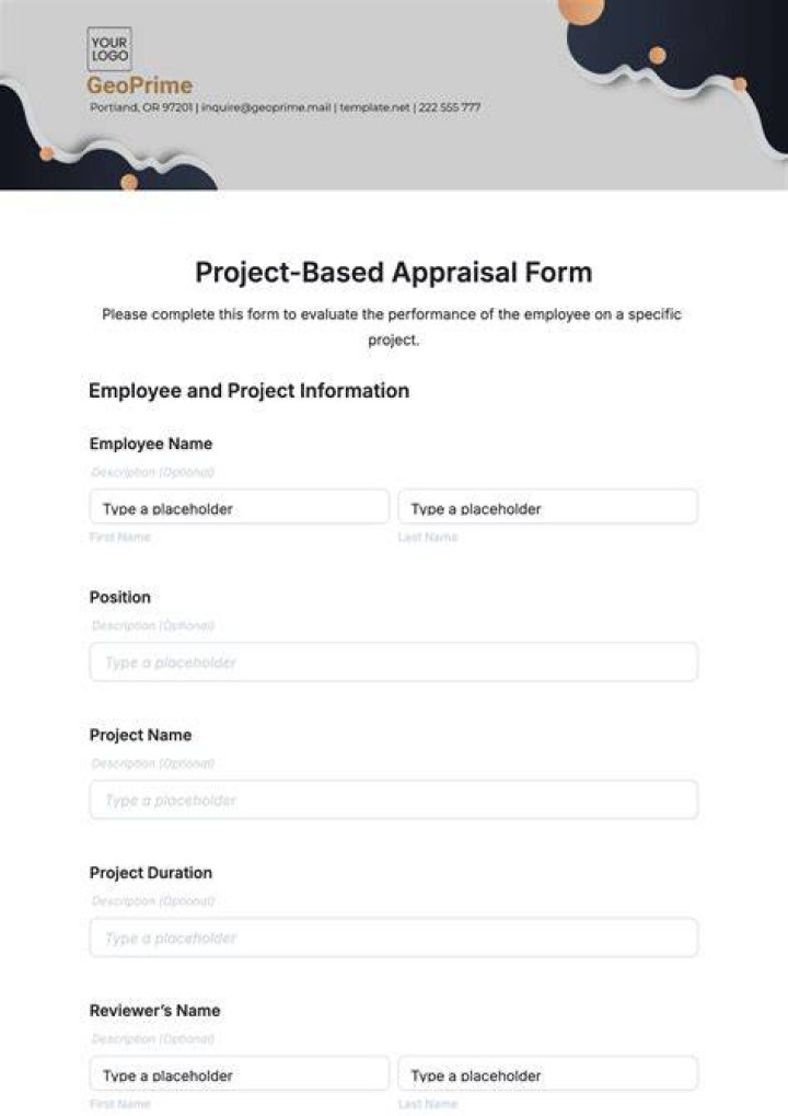 What is project appraisal Document?
