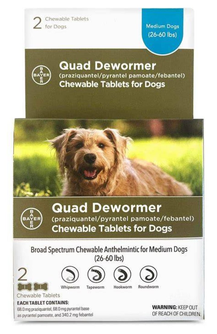 What is the best over-the-counter dog dewormer?