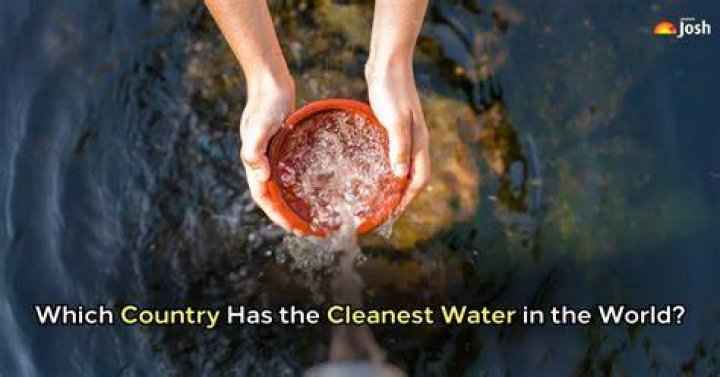 What is the cleanest water you can drink?