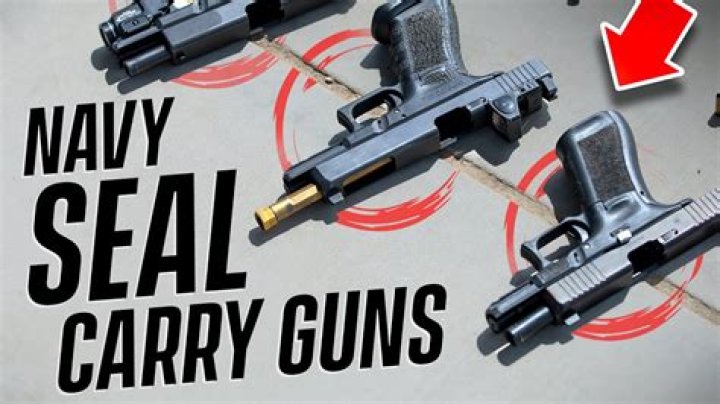 What is the official handgun of the Navy SEALs?