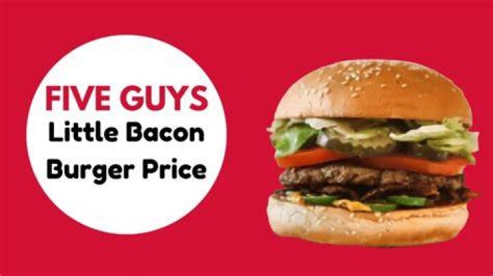 What kind of bacon does Five Guys use?