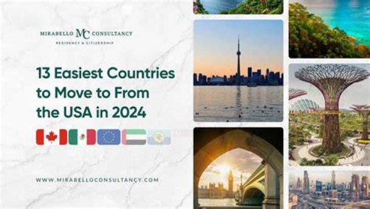 Whats the easiest country to move to from US?