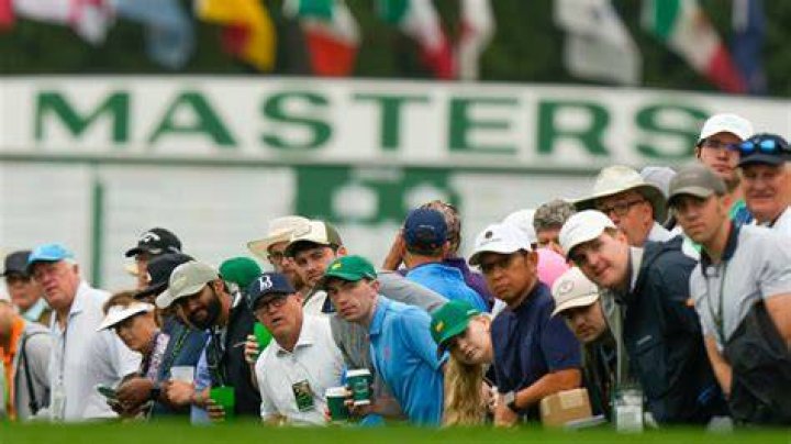 Where do the golfers stay at the Masters?