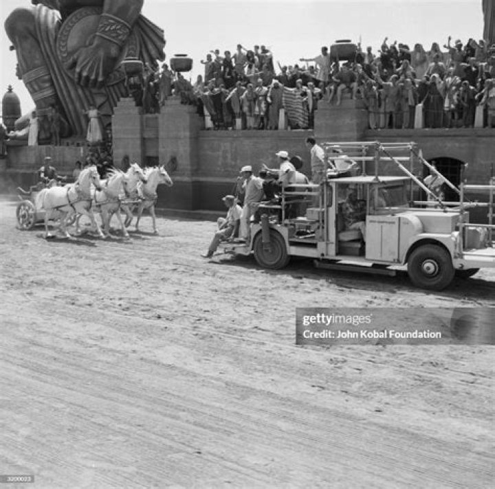 Where was Ben-Hur chariot scene filmed?