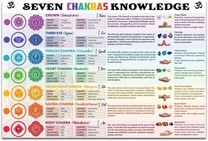Which chakra is related to reproduction?